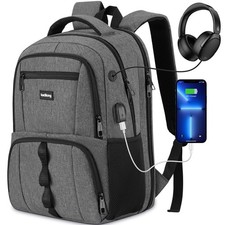 17.3 Inch Travel Laptop Backpacks Men for Business, School Bookbag for Boys S...