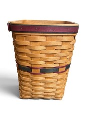 Longaberger Basket 10 H Waste Basket Holiday ...
