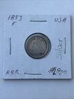 1853 Seated Liberty Silver Dime 10C