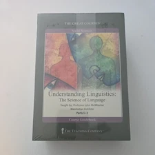 The Story of Human Language Parts 1-3 DVD & Guidebook The Great Courses