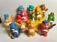 Vintage 1980's Kenner Care Bears - 10 miniatures