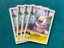 Tokomon ST3-01 Playset Starter Deck Heaven's Yellow Digimon Card Game x4