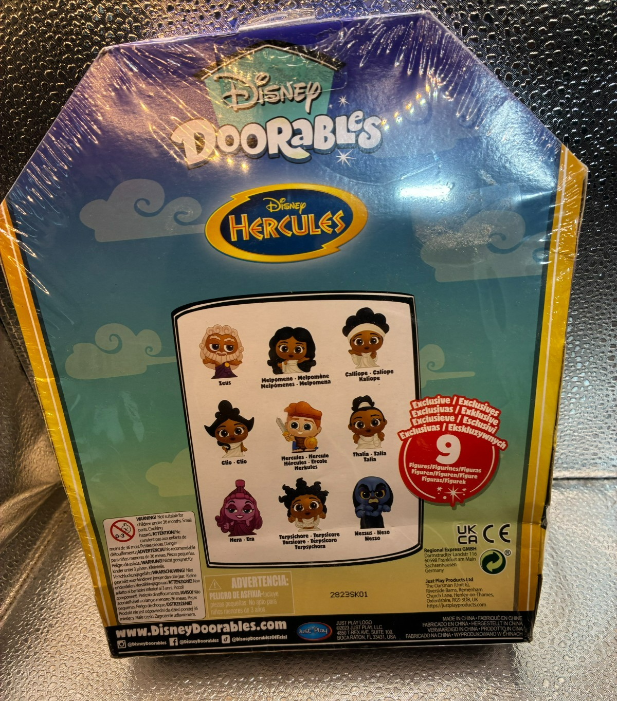 Pack Collector Disney Doorables Hercules – 9 Figurines Exclusives (boîte Surprise) – Collection, Jeu, Cadeau Dès 5 Ans