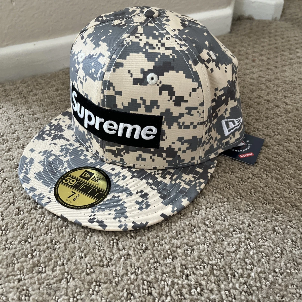 Supreme 男迷彩棒球帽| eBay