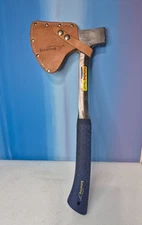 ESTWING Hatchet Axe blue Nylon grip with leather protective cover