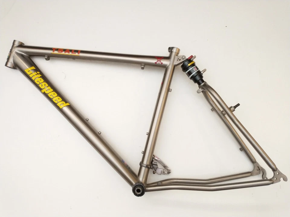 Cuadro Softail de titanio Litespeed Tsali 2001 19,5" 26er - Excelente estado Foto 2 de 4