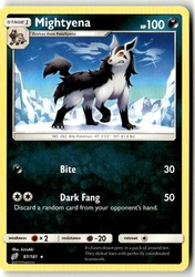 Mightyena 87/181 Rare SM - Team Up