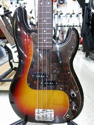 (Fender Japan) PB62-53 Used Basswood body Sunburst w/Hard case USED E.GUITAR