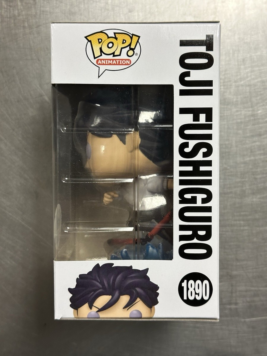 POP! Animación: Jujutsu Kaisen - Toji Fushiguro #1889 Chase (Pre-lanzamiento) Exclusivo incluido con funda protectora de caja compatible
