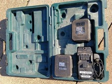 Hitachi Drill Case Charger & Two Batteries