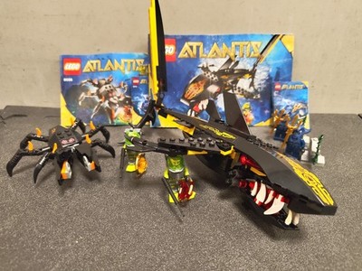 LEGO Atlantis Set Bundle 8058 + 8056 + 2x 8073 | Gebraucht