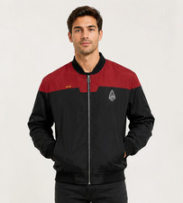Star Trek Picard Red Uniform Bomber Jacket - Star Trek Christmas Birthday