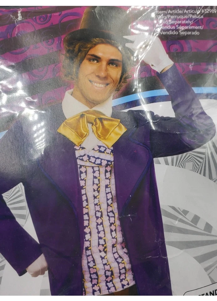 Disfraz de Charlie & the Chocolate Factory Willy Wonka Deluxe Adulto Estándar Foto 2 de 4