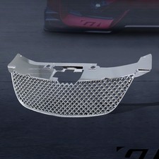 Rejilla Delantera Cromada Con Inserto Plateado Para Chrysler Sebring 2004-2006, Fácil Instalación