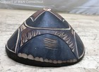 Unsigned Hand-Carved Wooden Tribal Mask Wall Plaque 13x8 Inches Ethnic Folk Art — photo 3