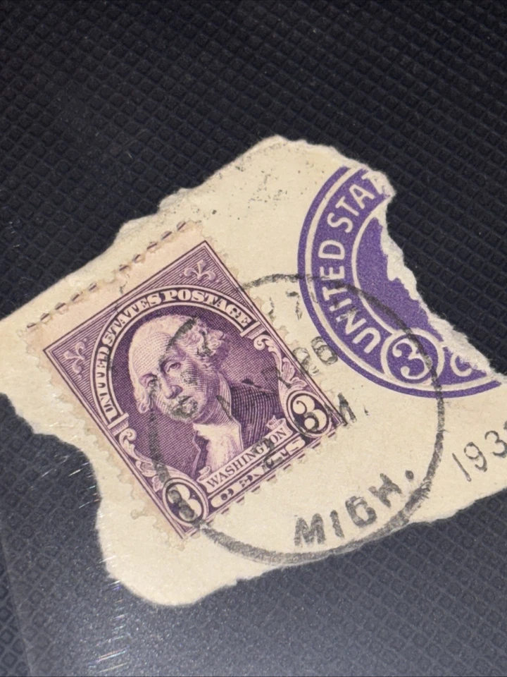Rare George Washington stamp 1932 U.S. United States postage 3 cent - Image 3 of 3