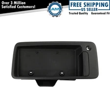 Door Handle w/ License Plate Housing Exterior Rear RH Right for Express Savana