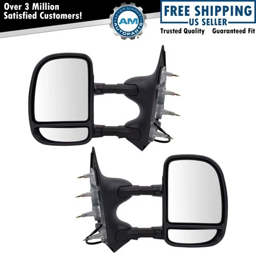 Mirror Set Driver & Passenger Side Fits Ford FO1320329 FO1321329