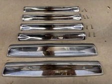 1965 1966 Dodge Coronet Bucket Seat Trim Moldings Plymouth Satellite Belvedere