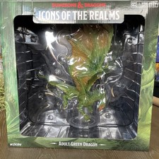 Adult Green Dragon Dungeons  Dragons Icons of the Realms D D WizKids