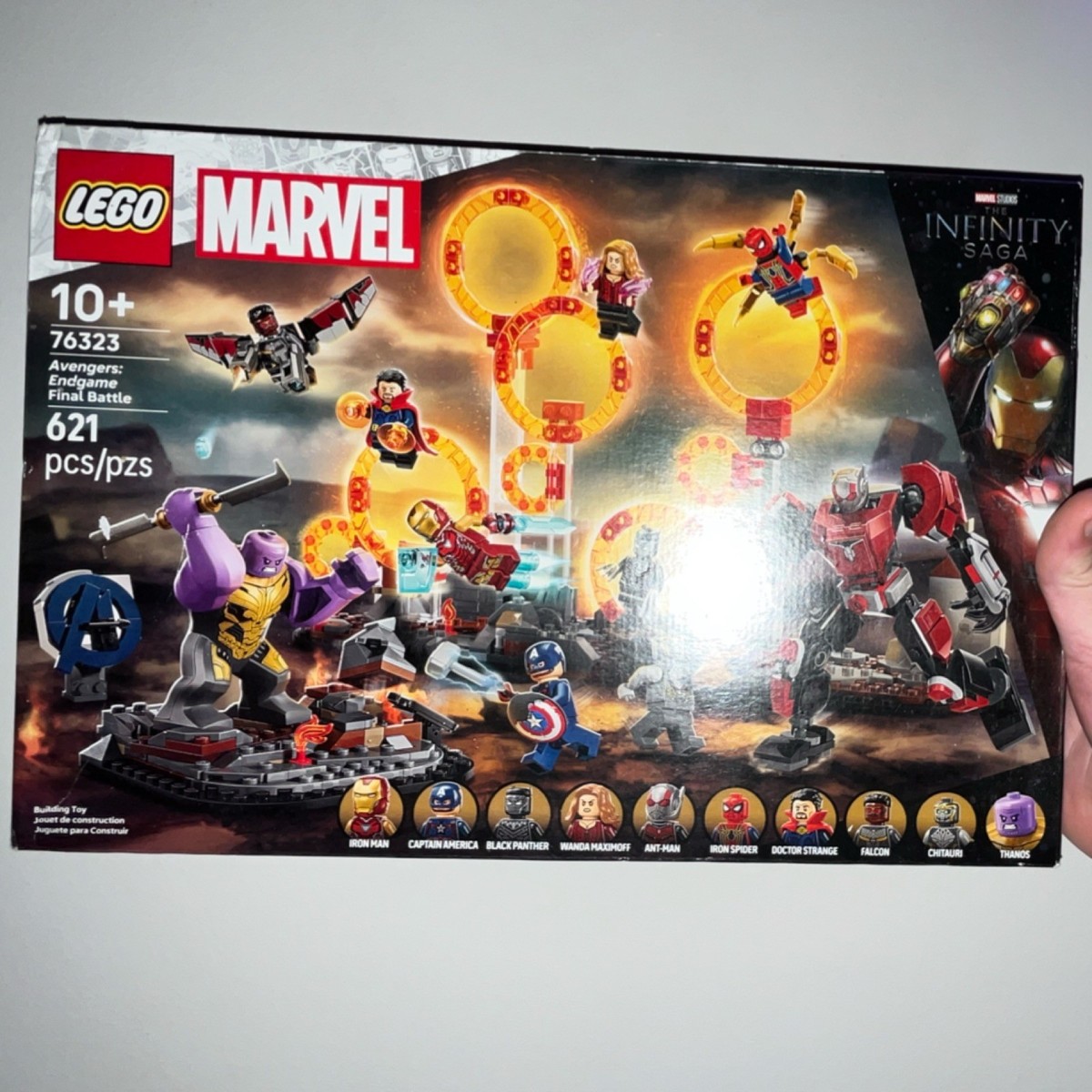 LEGO Marvel Avengers: Endgame Final Battle Set 76323, Iron Man
