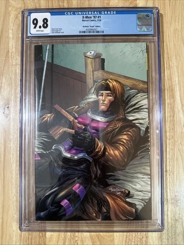 X-MEN '97 #1 KIRKHAM "VIRGIN" EDITION CGC UNIVERSAL GRADE 9.8 4509966007 GAMBIT