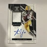 Aaron Jones 2021 Panini Impeccable Impressions Auto 40/49 On Card Game Worn