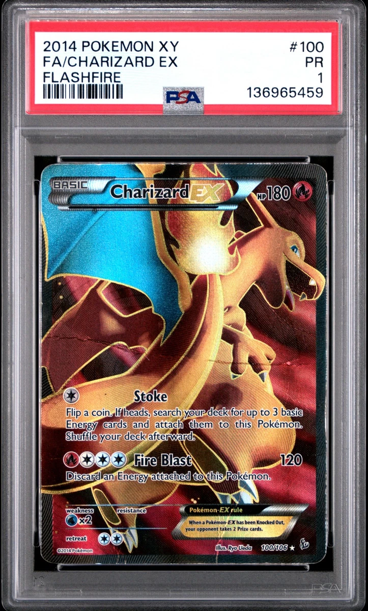 Charizard Pokémon TCG Professional Sports Authenticator (PSA