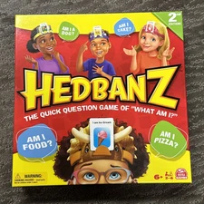 Spin Master Games Hedbanz 2023 Edition with New Cards Picture Guessing Board ...