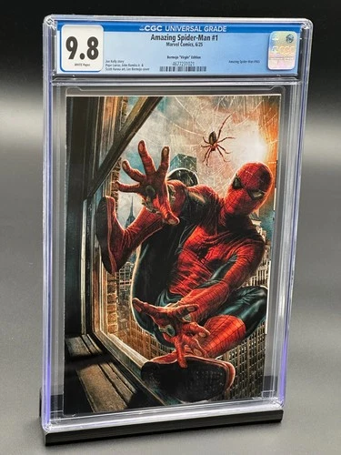 Amazing Spider-Man #1 CGC 9.8 (2025) - Bermejo Virgin Edition 1:200
