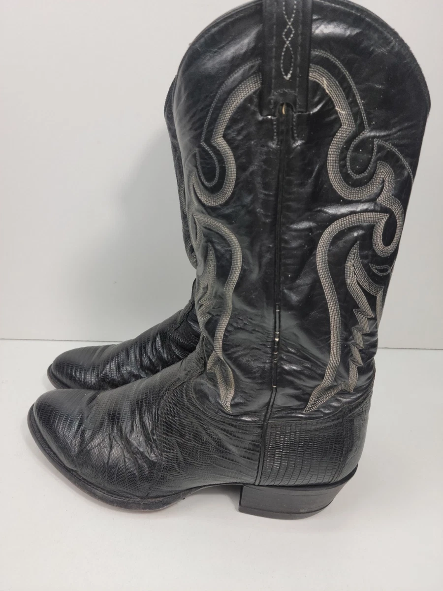 Tony Lama Black Vintage Shoes for Men for sale | eBay