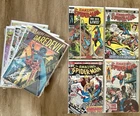 lot of marvel comics Daredevil and Amazing Spider-man 89, 99, 117 and 126