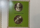 Sacagawea Golden Dollars & Stamp 2000 Unc. in Protector #3147 *FREE SHIPPING* — photo 3