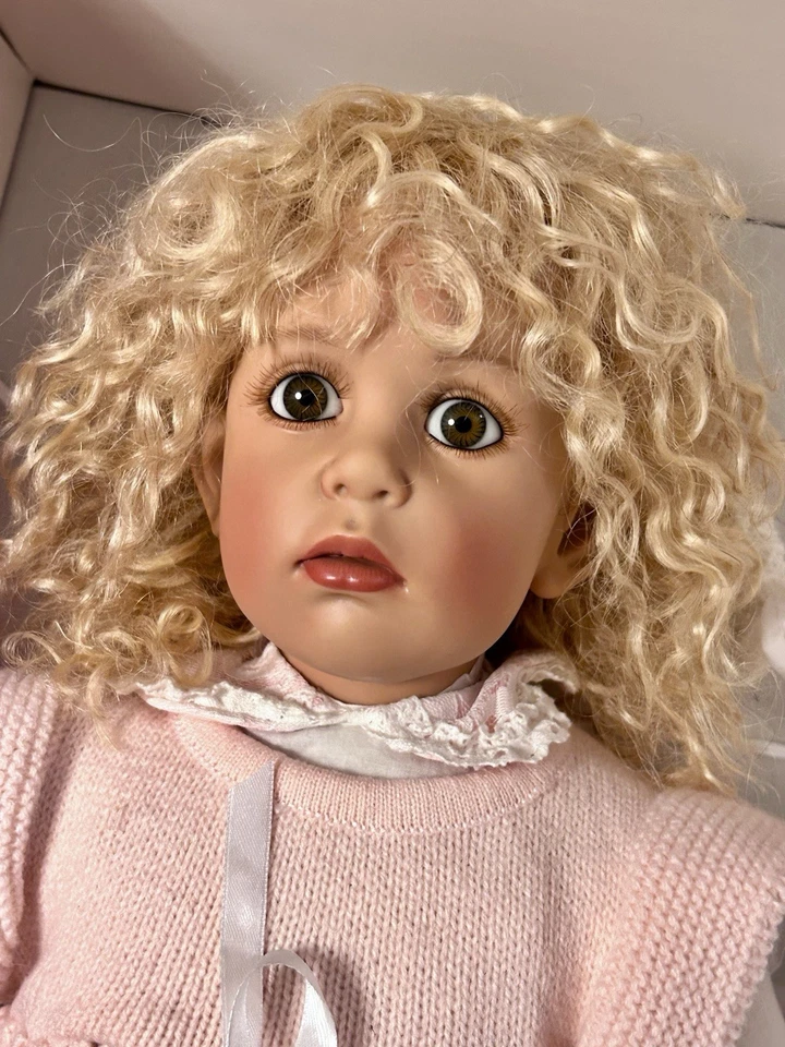 Götz Puppe Künstlerpuppe doll Sissel Skille Susie Zertifikat limitiert - Bild 4 von 4