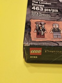 LEGO DISNEY Pirates of the Caribbean Jack Sparrow 4193 RARE LIMITED RETIRED New