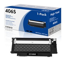 Toner BK für Samsung Xpress C410W C460W C460FW CLX-3300 CLX-3305 CLT-406S