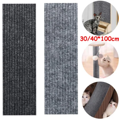U-SWEETHOME Fabric Self-adhesive Carpet Mat Cat Crawling Mat Cat Scratching Board