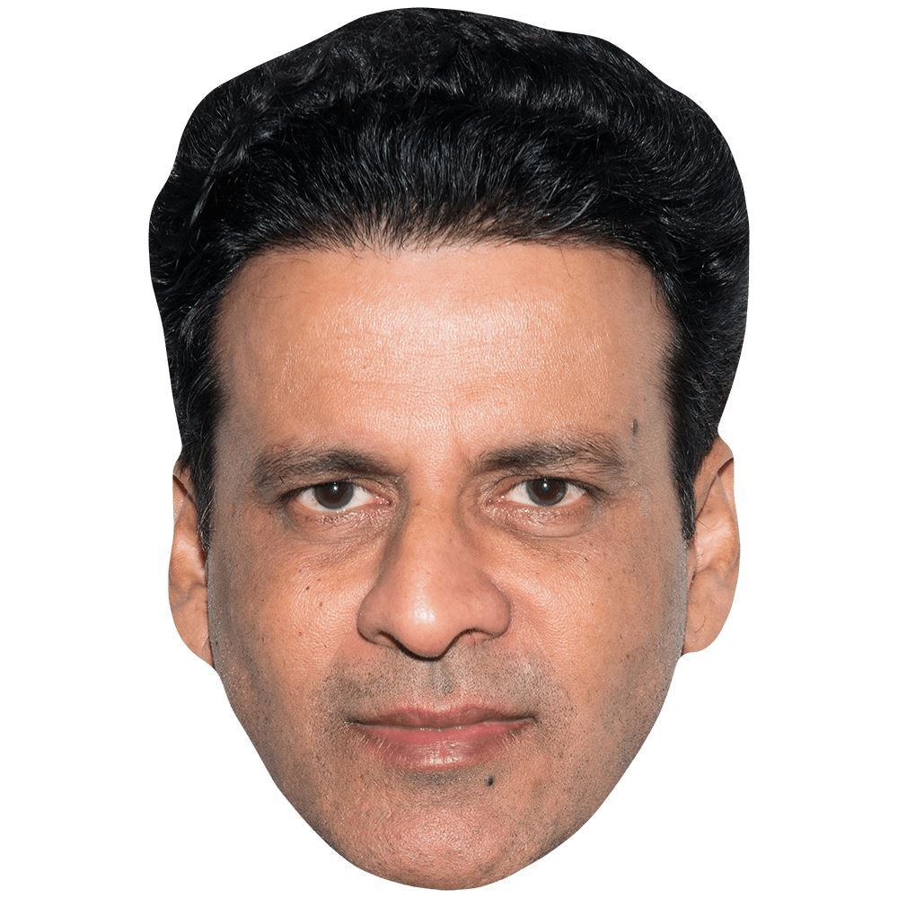 Manoj Bajpayee (Dark Hair) Big Head