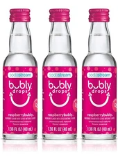 SodaStream bubly Drops, Raspberry, 1.36oz (Pack of 3)