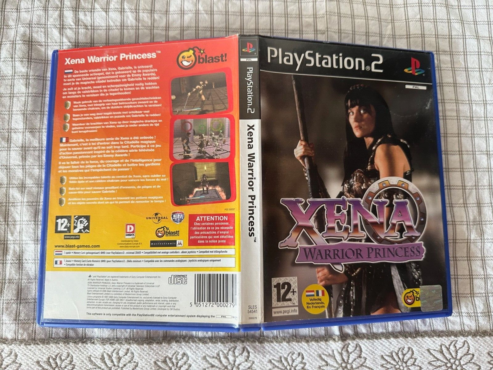 Xena Warrior Princess Sony Playstation 2 PS2 PAL Anglais Français CIB