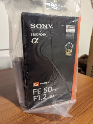 Sony FE 50mm f1.2 GM Lens (Sony E Mount) Mint Condition