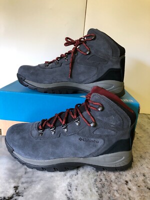 NIB Columbia Mens Yoncalla Suede Waterproof Hiking Boots Size