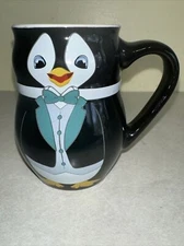 2021 ChristkindlMarket Annual Holiday Christmas Mug Chicago- Penguin Bow Tie Cup