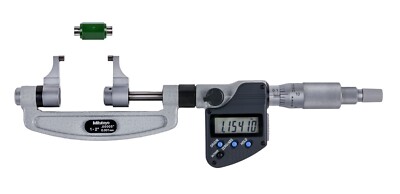 New Mitutoyo Digital Caliper Type Outside Inspection Micrometer 1-2  / 0.0005''