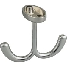 Ceiling Mount Hat Coat Rope Hook Bathroom Towel Holder Hang In Polished Chrome