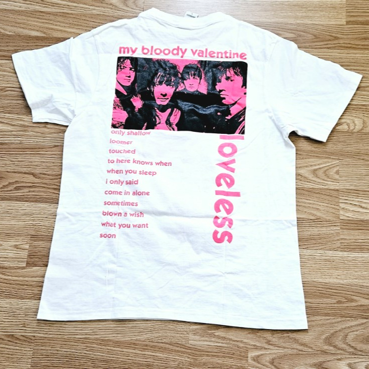 My Bloody Valentine Loveless Shoegaze Album T Shirt Modern Size