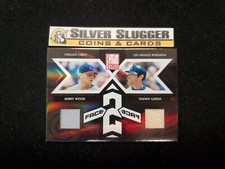 2005 Kerry Wood/ Shawn Green Donruss Elite Face 2 Face Dual Relic /250! 