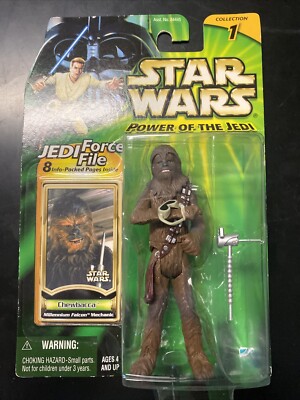 STAR WARS Power of the Jedi CHEWBACCA (Millenium Falcon Mechanic) Force File NEW