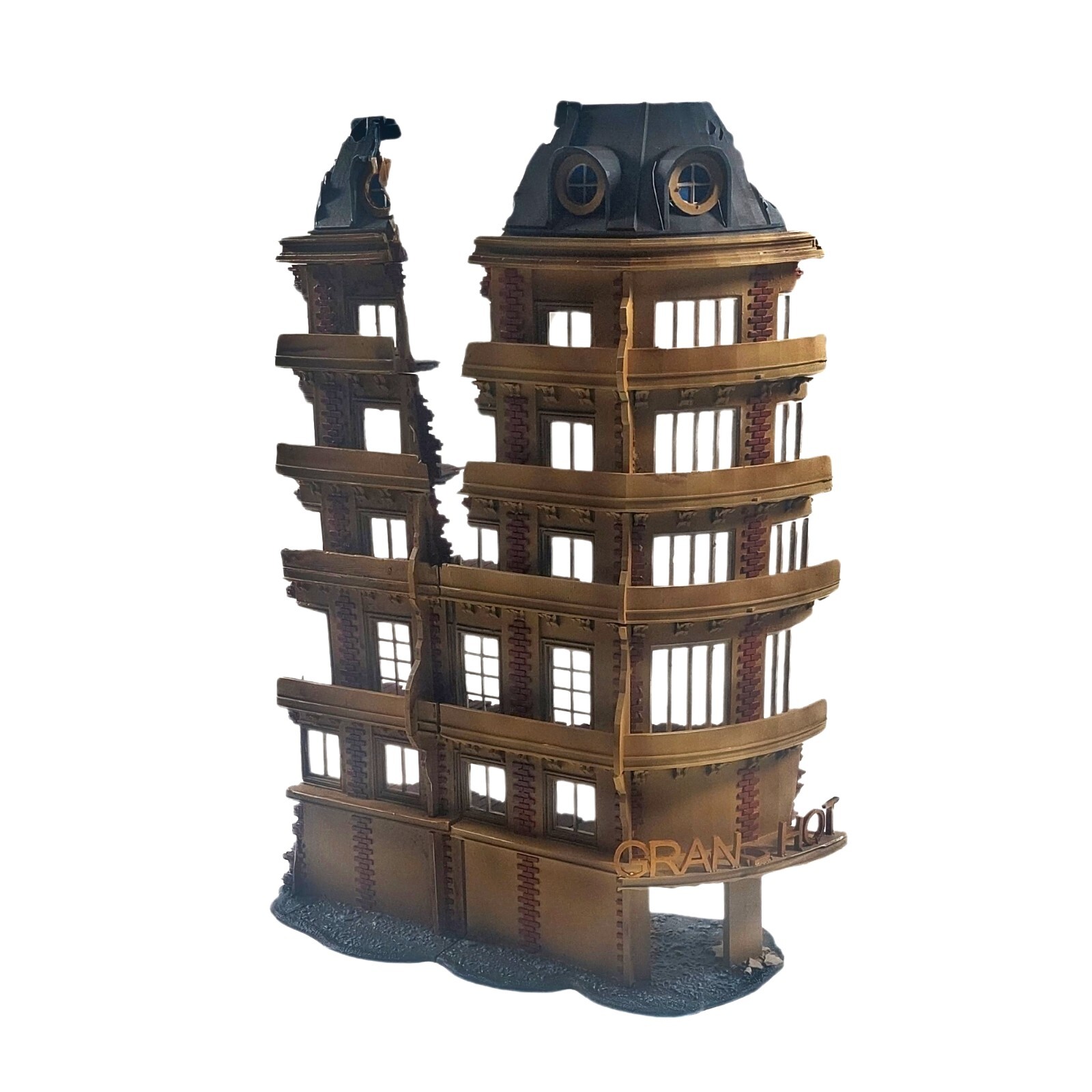 Grand Hotel Ruins | Model Building for 28mm & 32mm Wargames and Dioramas