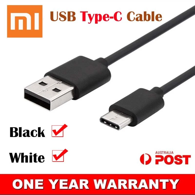 Genuine USB Type-C Data Charger Adapter Cable Cord For Xiaomi Redmi 6X Mi A2 AU - Image 2 of 4